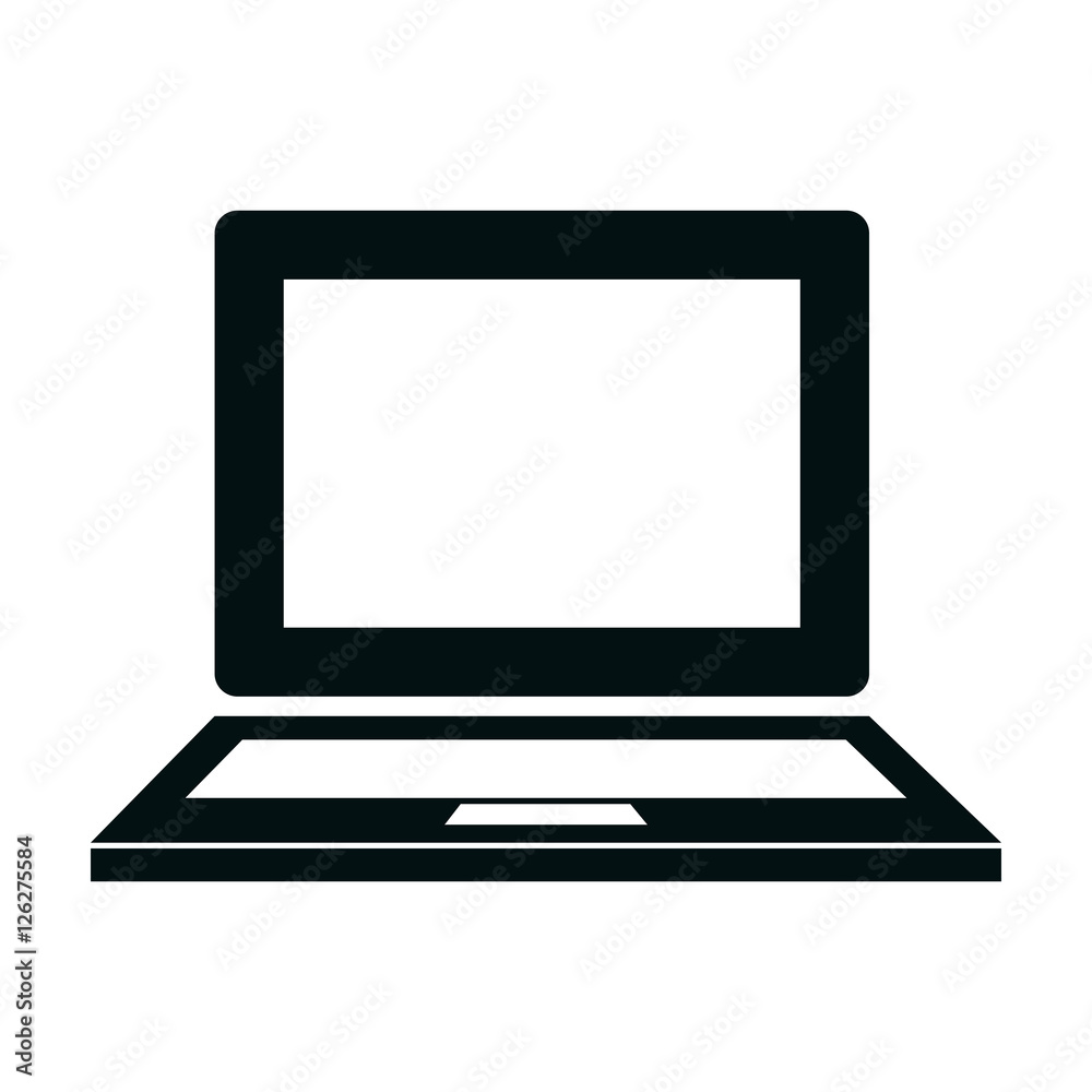 laptop computer isolated icon vector illustration design laptop computer isolated icon vector illustration design