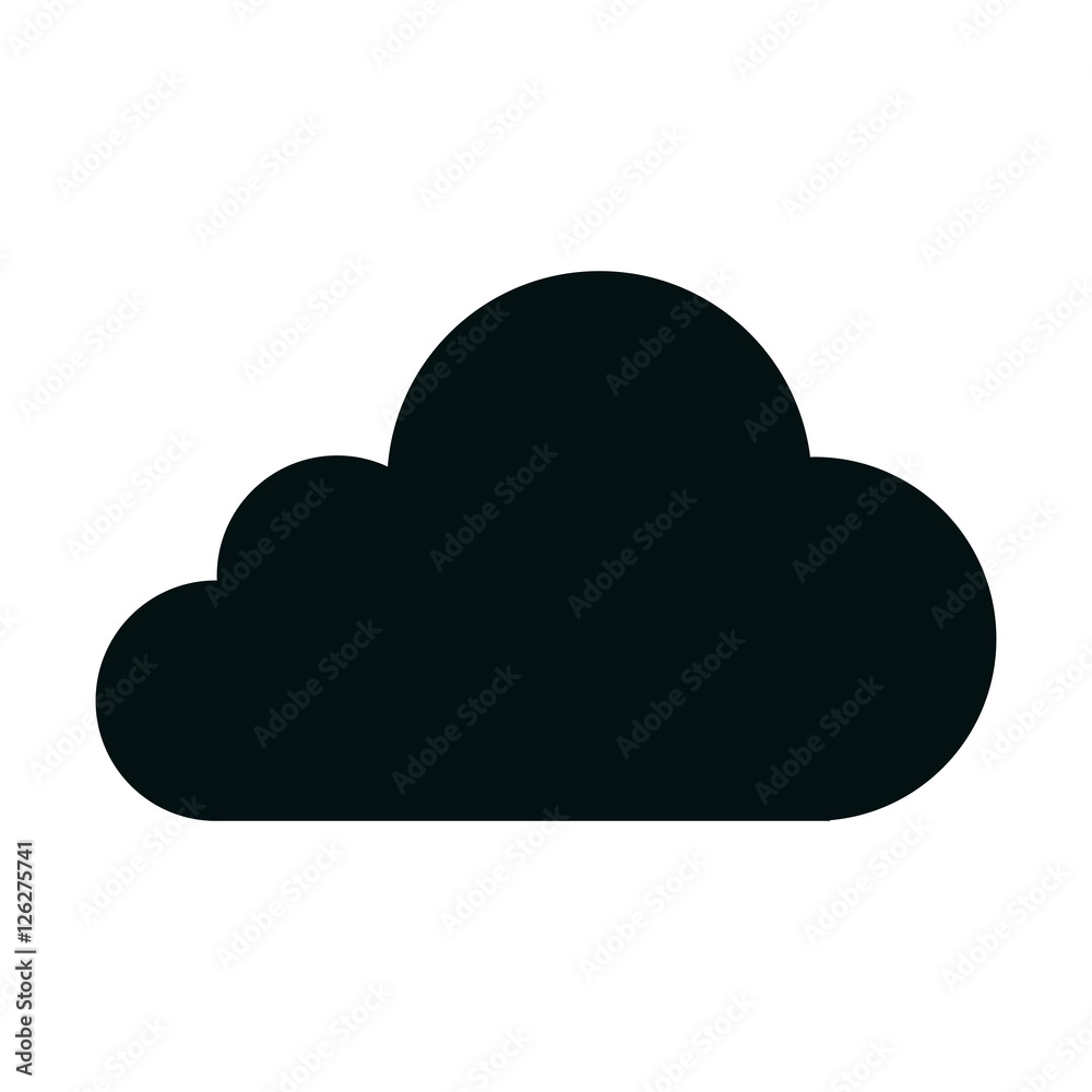 cloud computing isolated icon vector illustration design cloud computing isolated icon vector illustration design