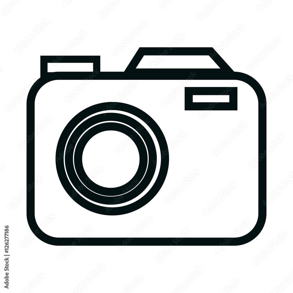 camera photographic isolated icon vector illustration design camera photographic isolated icon vector illustration design