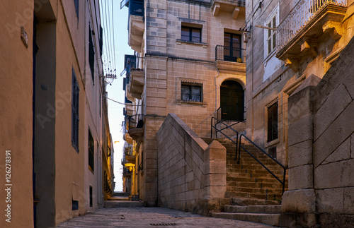 The view of fire accident in the Marsaxlokk fishing village, Malta © Serg Zastavkin