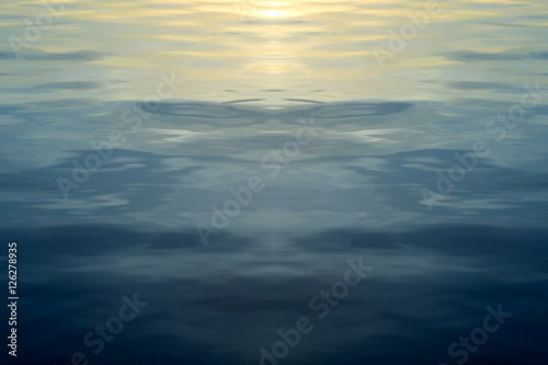 Abstract of reflective water surface background