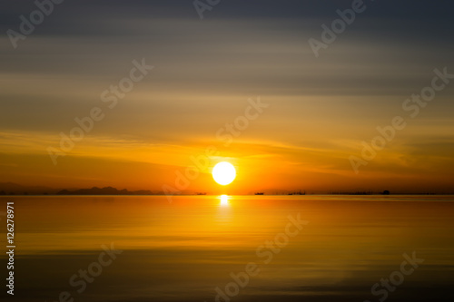 sunset sky, thailand.