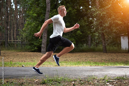 Run in the forest