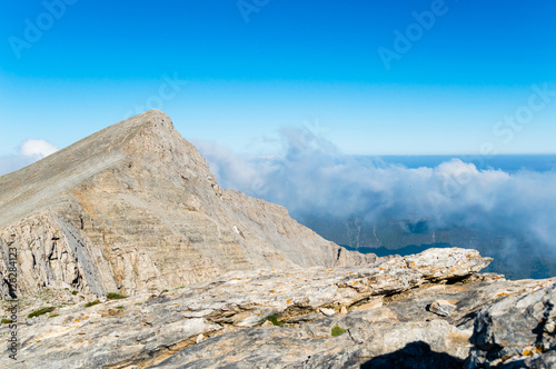 Skolio mountain in Olympus National Park, Greece photo