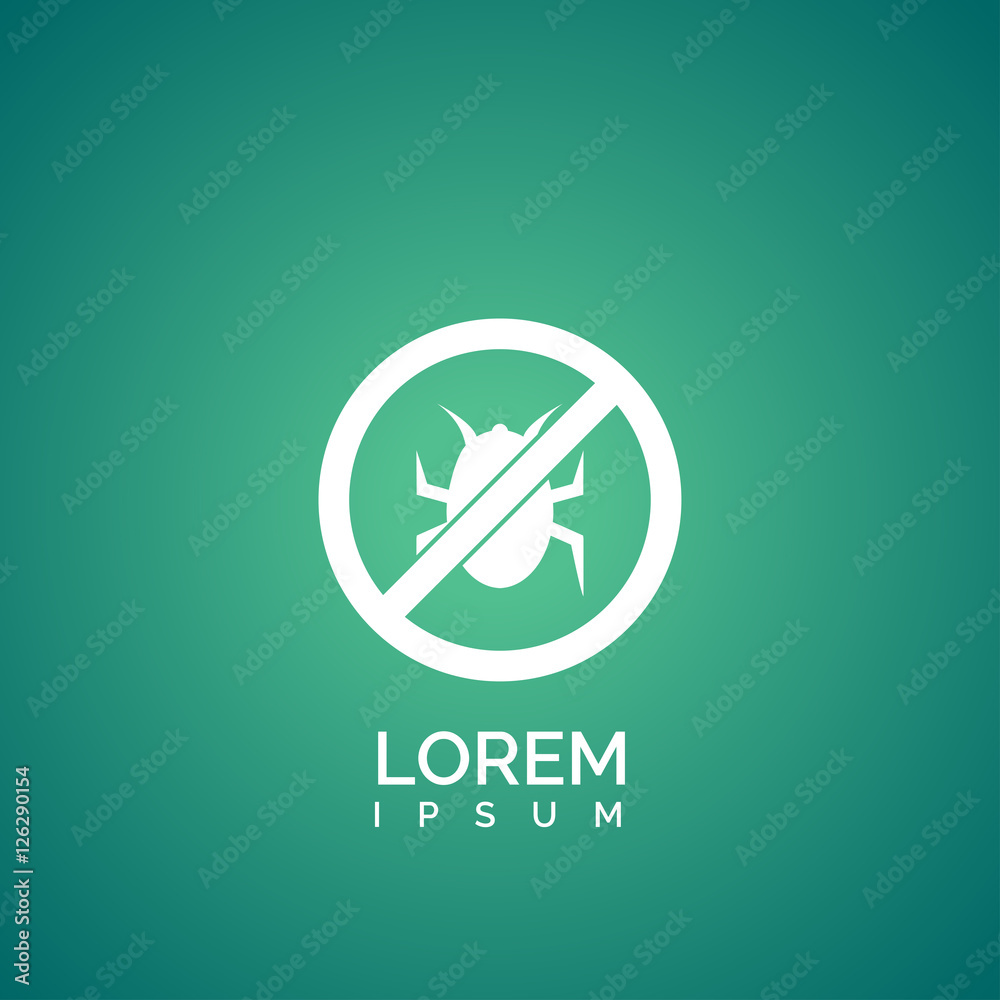 forbidden bug icon forbidden bug icon