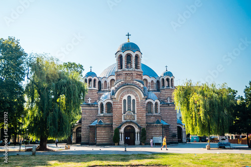 The Sveti Sedmochislenitsi Church - a Bulgarian Orthodox church in Sofia, the capital of Bulgaria photo