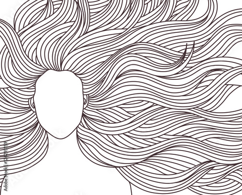 long hair beauty girl