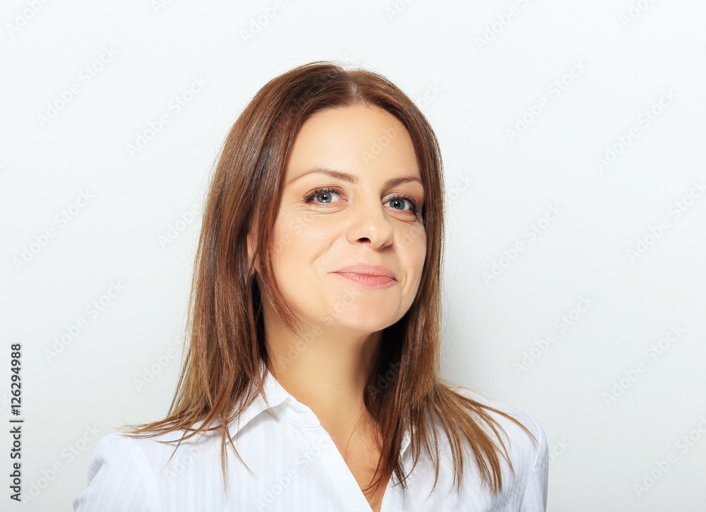 Smiling business woman Smiling business woman