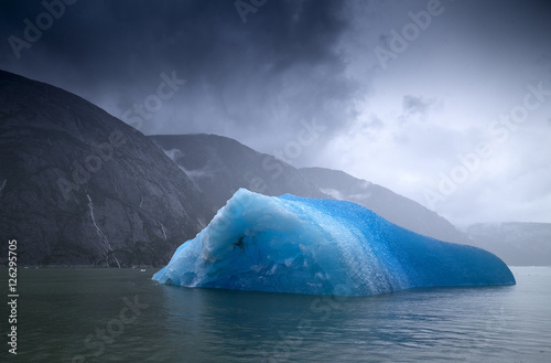 Blue Iceberg, Endicott Arm, Alaska