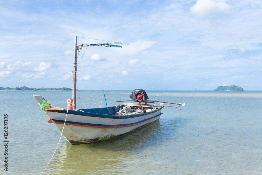 Small fishing boat Small fishing boat
