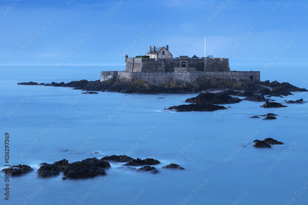 Fort National on island in St-Malo