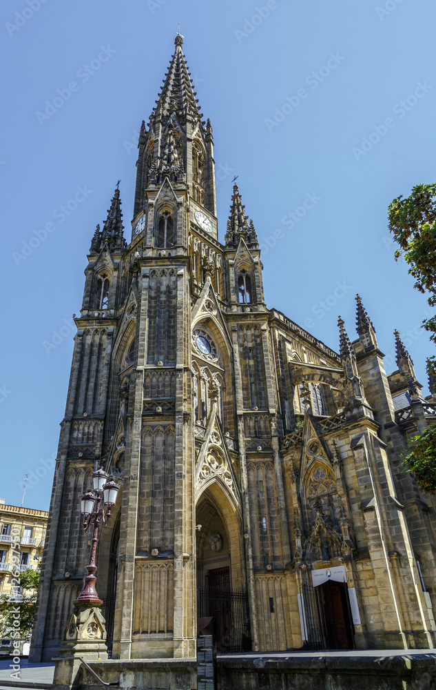 Cathedral of San Sebastian. Basque Country, Spain
