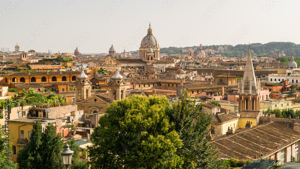 Roma, Panorama al Tramonto