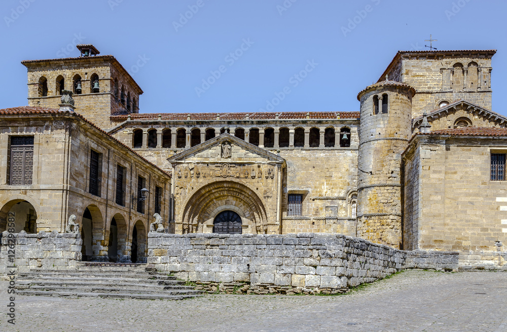 Colegiata of Santa Juliana of Santillana del Mar Spain