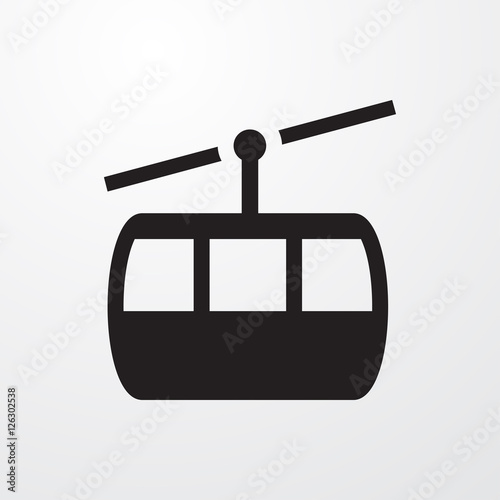 funicular icon illustration photo