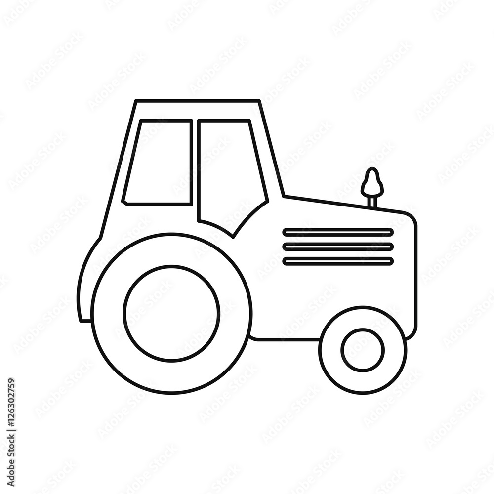 Truck machine icon. Farm lifestyle agriculture and harvest theme. Isolated design. Vector illustration Truck machine icon. Farm lifestyle agriculture and harvest theme. Isolated design. Vector illustration