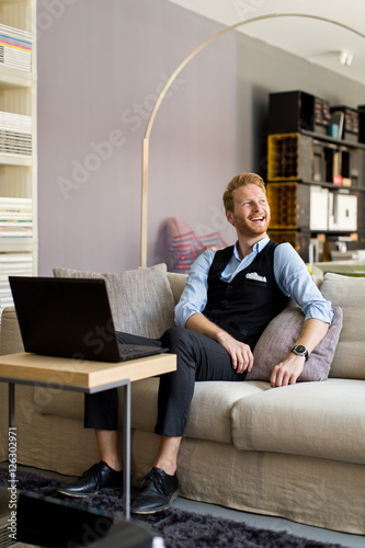 Man in the office