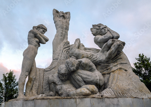 The Monument to the Fire of Santander and Reconstruction, Spain