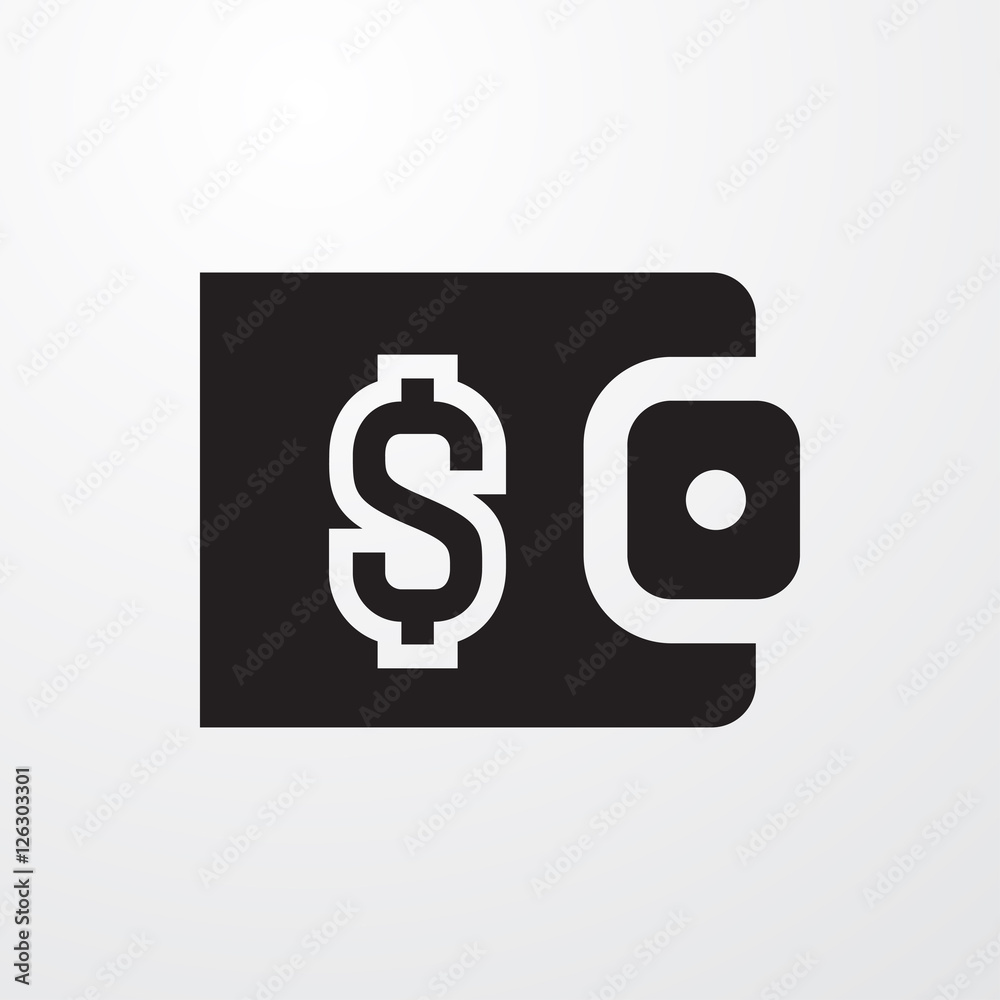 wallet icon illustration wallet icon illustration