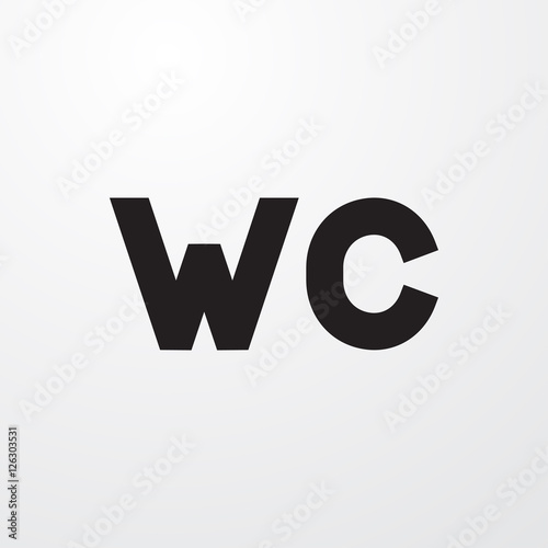 WC icon illustration