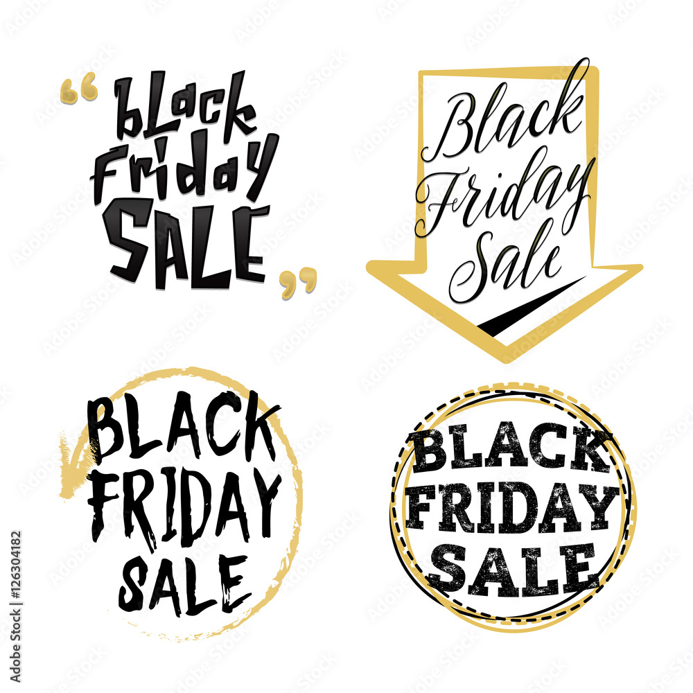 Vector illustration of Black Friday Sale