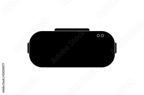 Simple VR Brille schwarz