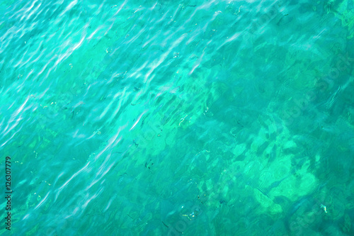 blue green water texture abstract background
