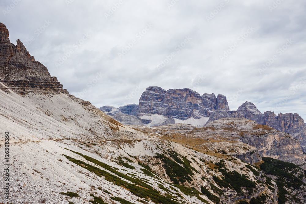 Dolomites mountain panorama