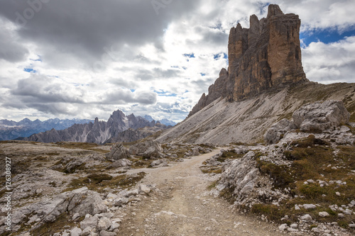 Dolomites mountain panorama ,Italy