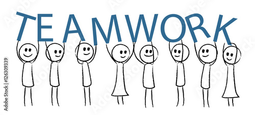 Personen Gruppe - Teamwork