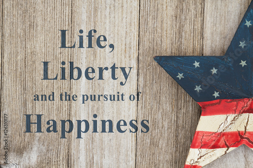 Canvas-taulu USA patriotic message