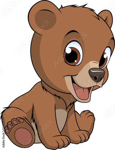 Little funny bear