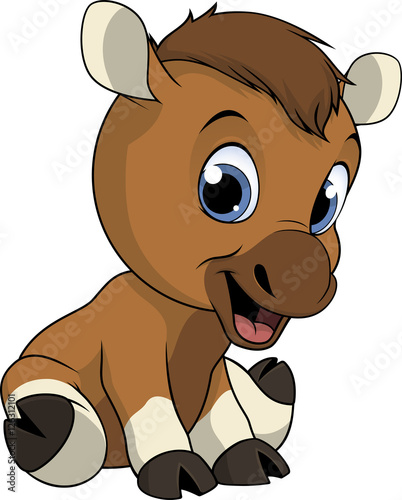 Little funny elk
