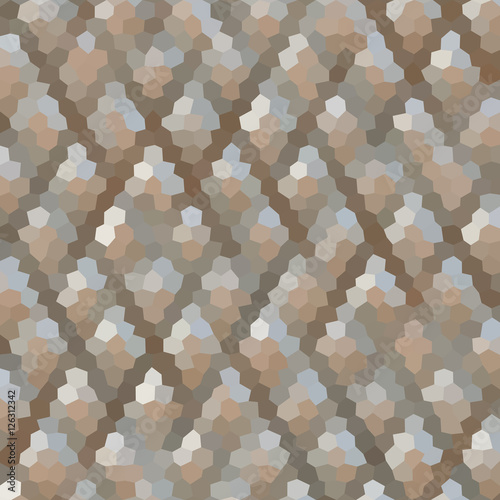 Pattern low poly hexagon style vector mosaic background