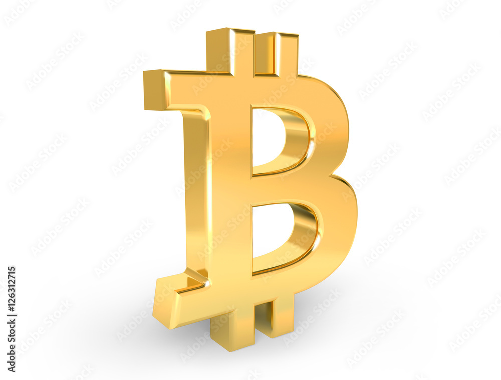 Bitcoin gold sign. Bitcoin gold sign.