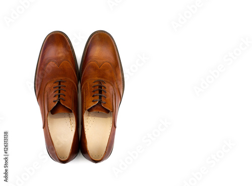 Male brown shoes