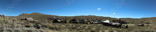 Bodie, California abandoned ghost town national park panoramic