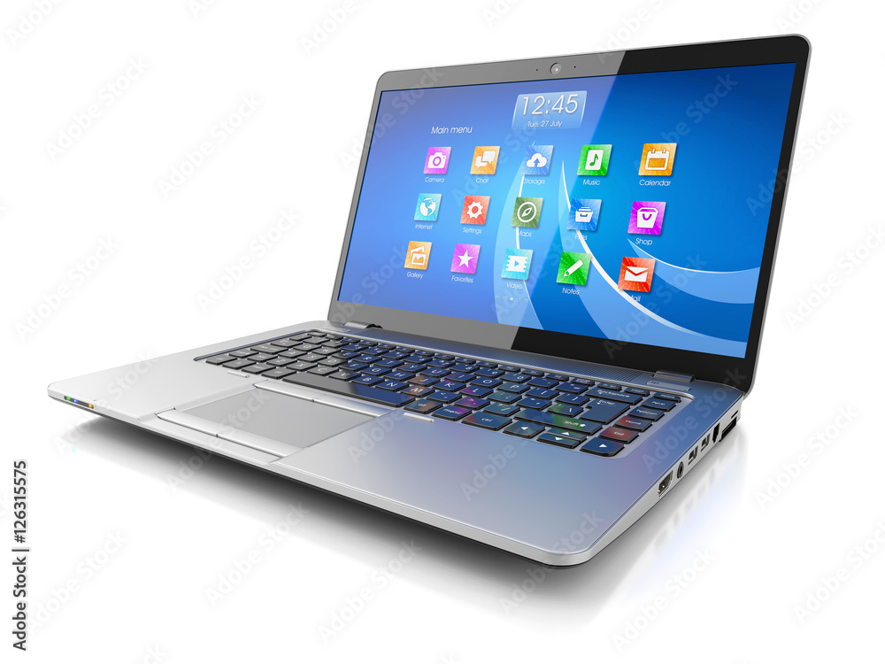 Laptop computer with OS Laptop computer with OS