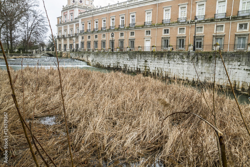 Aranjuez, world heritage, gardens of the island next to the roya