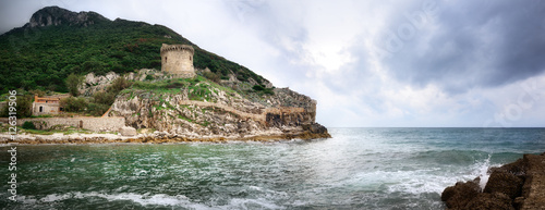 Monte Circeo, Torre Paola, Tyrrhenian Sea, Sabaudia, Latina, Italy