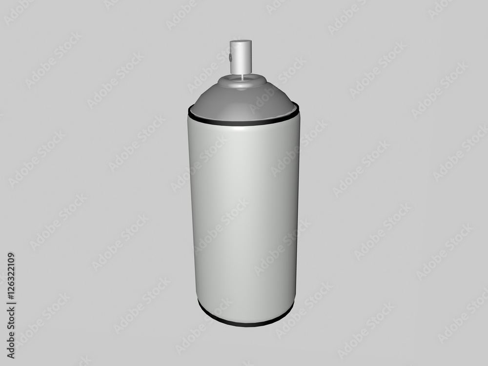 Spray can/Spray can 3d render Spray can/Spray can 3d render