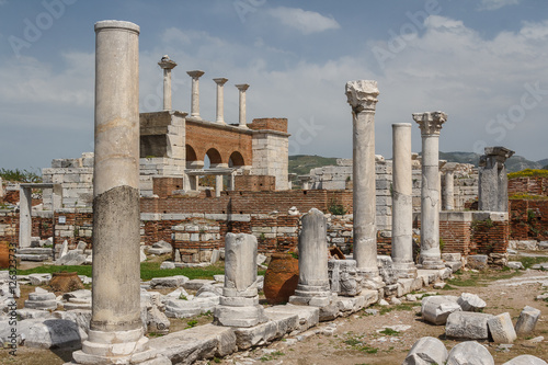 Ruins of St. John basilica, Selcuk, Turkey