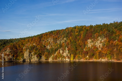 Vltava river, Czech republic.