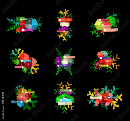 Sale Christmas tags and stickers