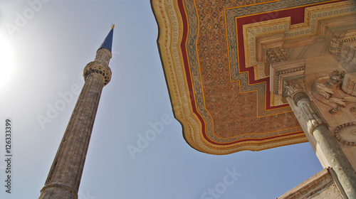 Fotografía Fountain of Ahmet III in Istanbul, Turkey