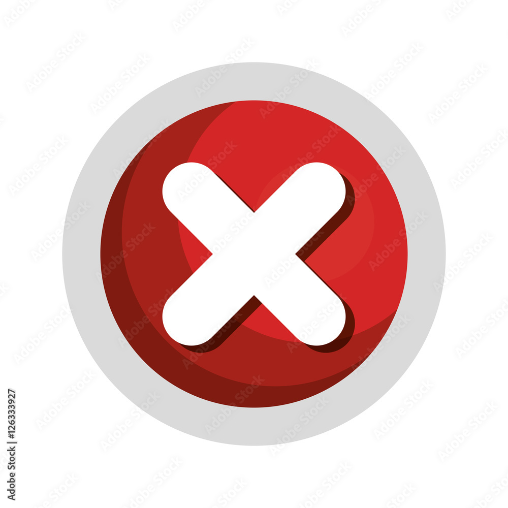 x button isolated icon vector illustration design x button isolated icon vector illustration design
