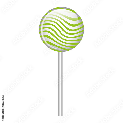 lollipop candy sweet isolated icon vector illustration design