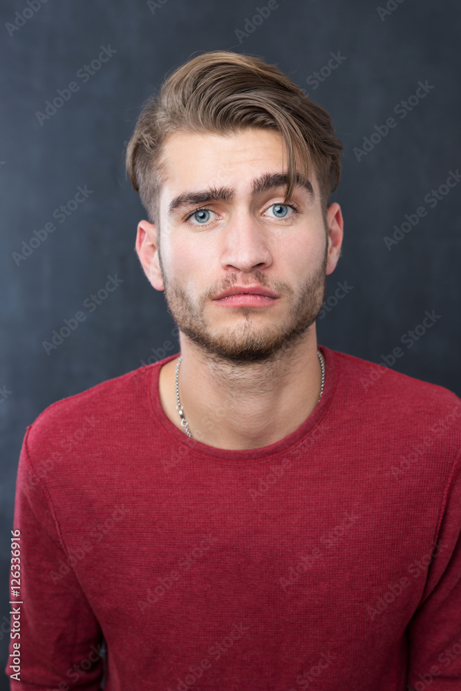 portrait of young startup businessman at modern office, chalkboa portrait of young startup businessman at modern office, chalkboa