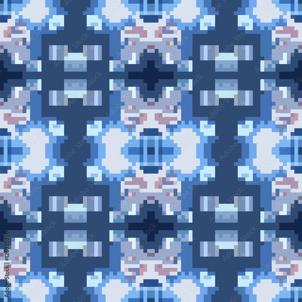 Fototapeta premium seamless tileable pixel texture pattern