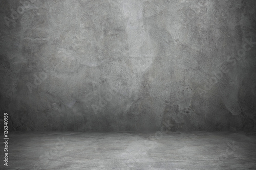 cement wall and floor with shadow for pattern and background